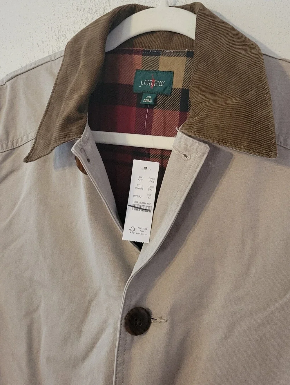 J. Crew 1983 Barn Jacket - Scout Khaki (Tan)